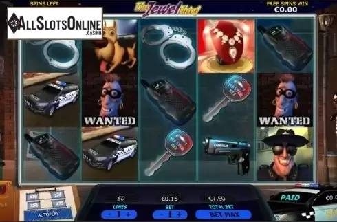 Screen 7. The Jewel Thief from Sigma Gaming