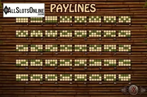 Paytable 2. The Journey West from TOP TREND GAMING