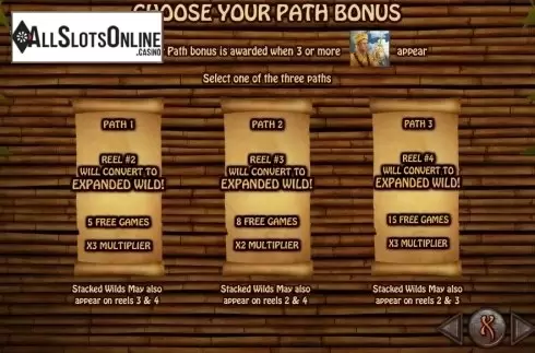 Paytable 3. The Journey West from TOP TREND GAMING