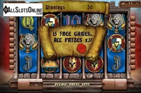 Free spin. The King (Endorphina) from Endorphina
