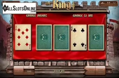 Risk game. The King (Endorphina) from Endorphina