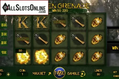 Win Screen 2. The Last Drop Golden Grenade from Skyrocket Entertainment