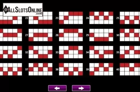 Paytable 5. The Legend Of Robin And Marian from High 5 Games