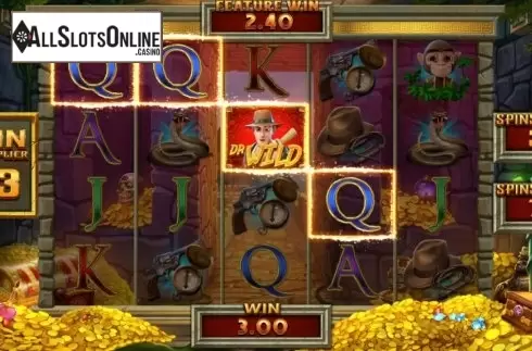 Win Screen. The Lost Treasures from Blueprint