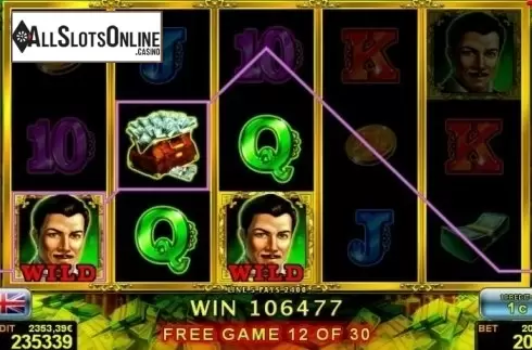 Win Screen 3. The Money Game Deluxe from Novomatic