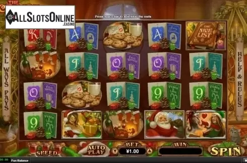 Reel Screen. The Nice List from RTG