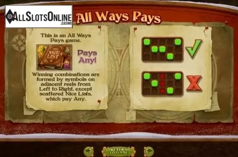All Ways. The Nice List from RTG