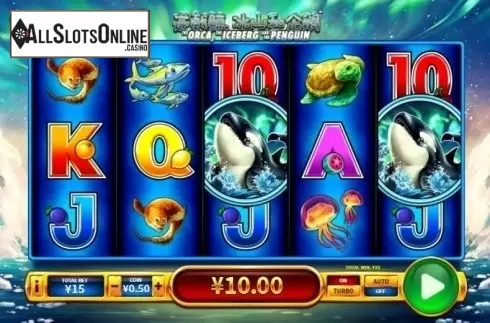 Win Screen 2. The Orca, the Iceberg and the Penguin from Skywind Group