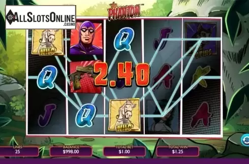 Win screen. The Phantom from Vibra Gaming