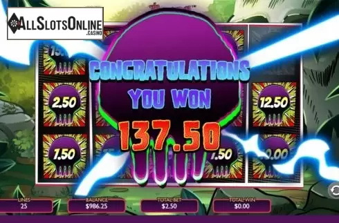 Win screen 3. The Phantom from Vibra Gaming