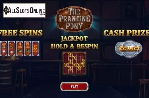 Start Screen. The Prancing Pony from Pariplay