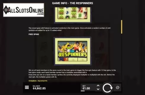 Features 2. The Respinners from Hacksaw Gaming