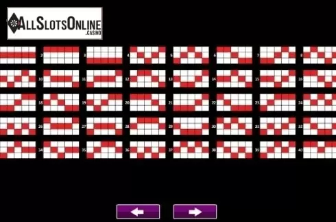 Paytable 6. The Royal Promise from High 5 Games