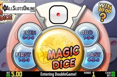 Gamble game screen. The Saloon HD from World Match