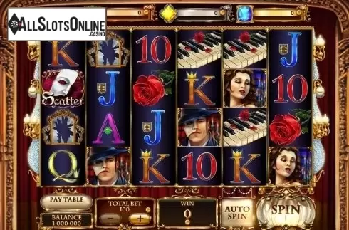 Game Workflow screen. The Secret of the Opera from Red Rake