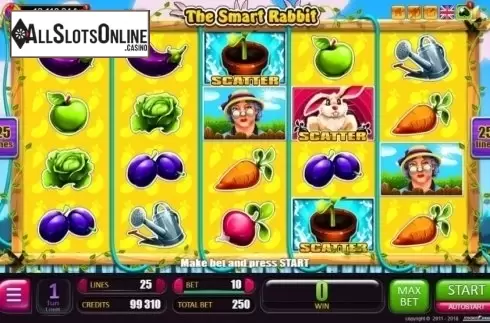 Reel Screen. The Smart Rabbit from Belatra Games