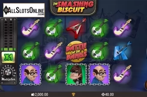 Reels screen. The Smashing Biscuit from PearFiction