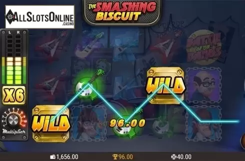 Win screen 2. The Smashing Biscuit from PearFiction