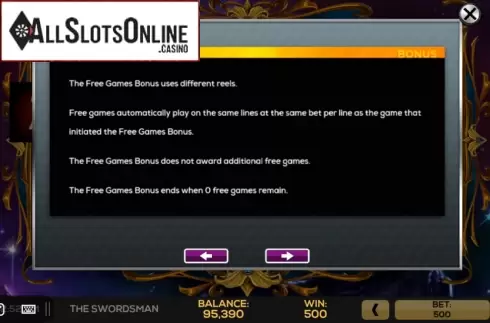 Free Games 1. The Swordsman from High 5 Games