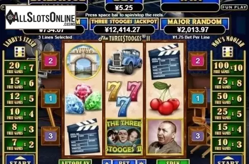 Reel Screen. The Three Stooges 2 from RTG
