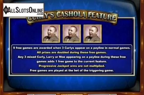 Fre Spins 1. The Three Stooges 2 from RTG