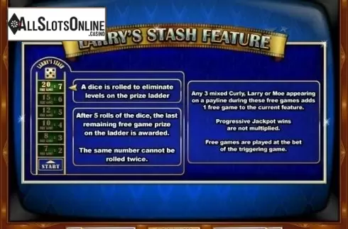 Free Spins 3. The Three Stooges 2 from RTG