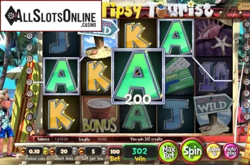 Wild. The Tipsy Tourist from Betsoft