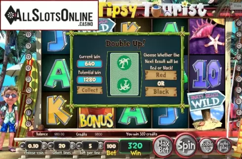 Double Up. The Tipsy Tourist from Betsoft