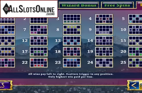 Screen7. The Winnings of Oz from Playtech