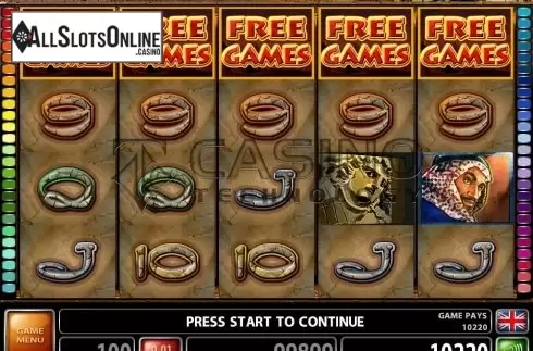 Screen2. The Wonders Of Petra from Casino Technology