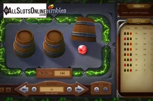 Win 1. Thimbles from Evoplay Entertainment