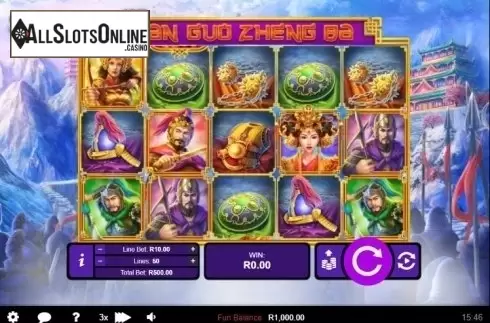 Reel Screen. Three Kingdom Wars (San Guo Zheng Ba) from RTG
