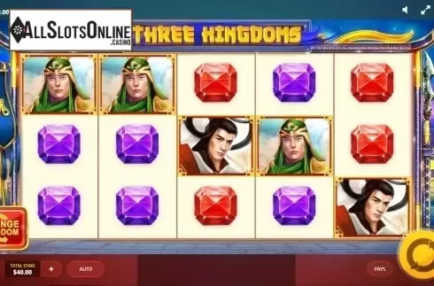 Screen 4. Three Kingdoms (Red Tiger) from Red Tiger