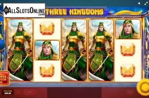 Screen 6. Three Kingdoms (Red Tiger) from Red Tiger