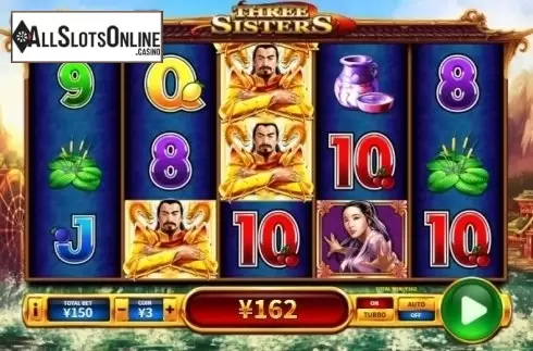Win Screen 3. Three Sisters from Skywind Group