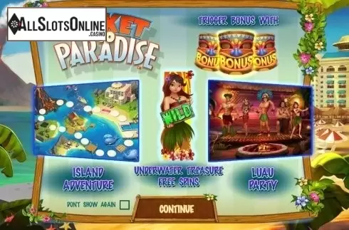 Intro 1. Ticket to Paradise from Asylum Labs Inc.