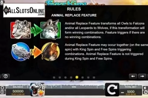 Features 3. Tiger King Deluxe from FUGA Gaming