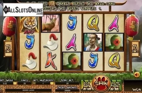 Game Workflow screen . Tiger Slayer from TOP TREND GAMING