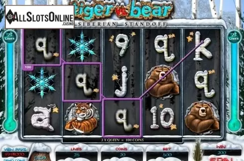 8. Tiger vs Bear from Microgaming