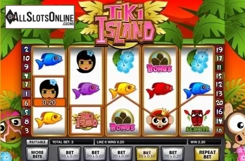 Win Screen 2. Tiki Island (Gamesys) from Roxor Gaming