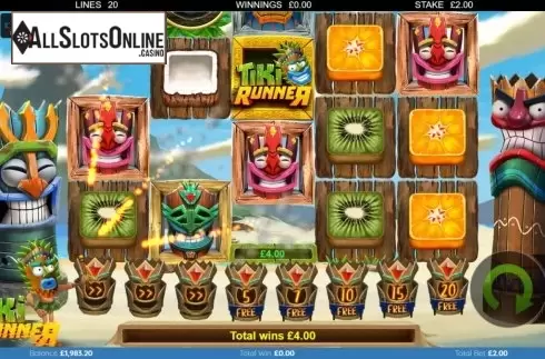 Win Screen 3. Tiki Runner from Bulletproof Games
