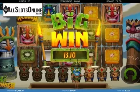 Big Win. Tiki Runner from Bulletproof Games