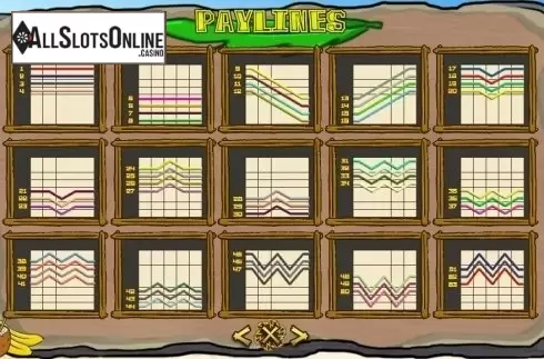 Paytable 5. Tiki Treasures (TTG) from TOP TREND GAMING