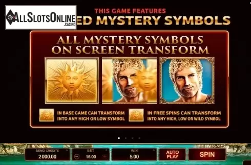 Screen2. Titans of the Sun Hyperion from Microgaming