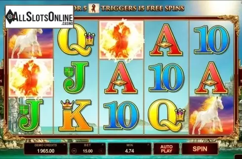 Screen7. Titans of the Sun Hyperion from Microgaming