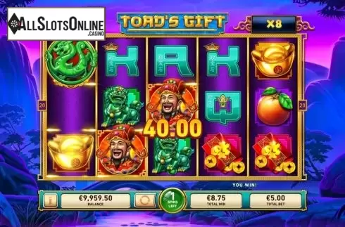 Screen7. Toads Gift from Playtech