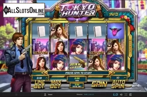 Screen 1. Tokyo Hunter from GamePlay