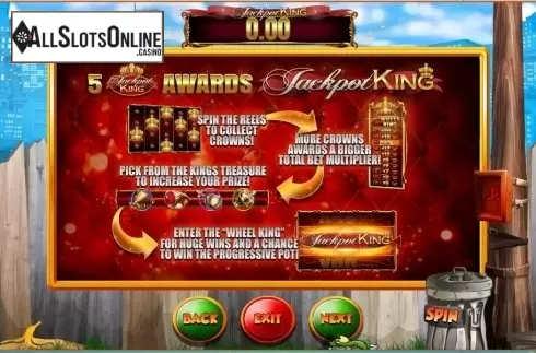Paytable Jackpot. Top Cat from Blueprint
