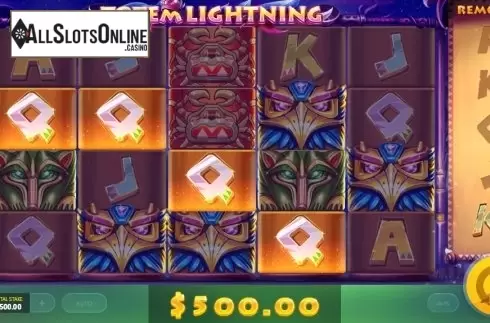 Screen 2. Totem Lightning from Red Tiger