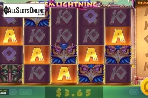 Screen 3. Totem Lightning from Red Tiger